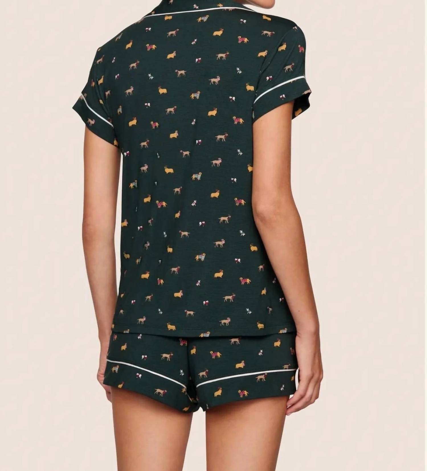 Eberjey - Gisele Printed Short Pajama Set