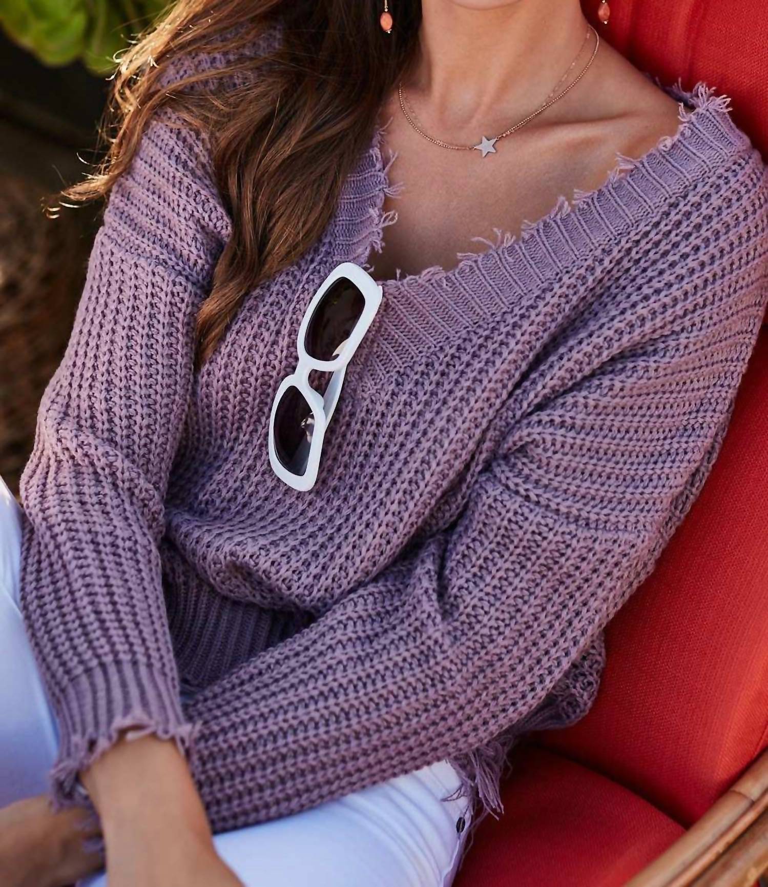 Mainstrip - Frayed Sweater