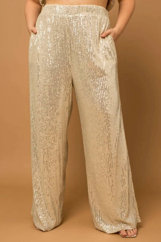 Gilli - Plus Size Sequin Pants