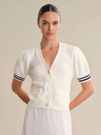 525 America - Avalon Puff Sleeve Cardigan