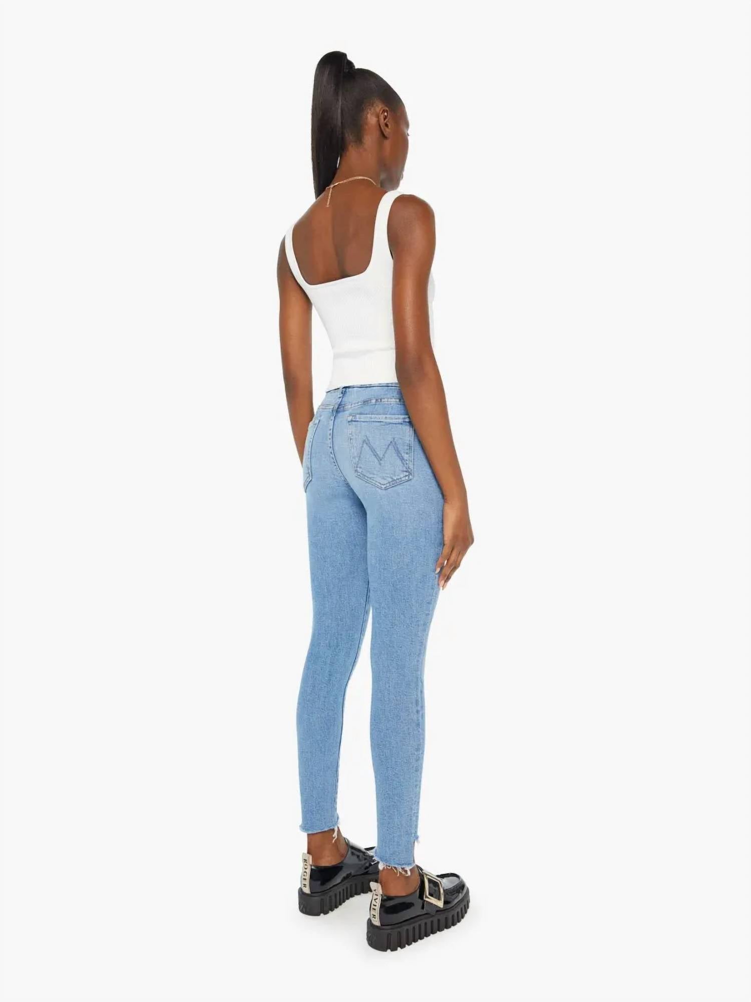 Mother - Stunner Ankle Step Fray Jeans