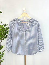 Fun 2 Fun - Women's Take A Stroll Striped Blouse