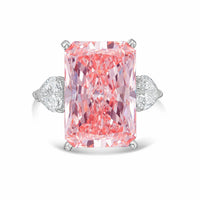 Diana M Jewels - Women's Radiant Lab-Grown Diamond Ring (12.00 Ct) - Luxe