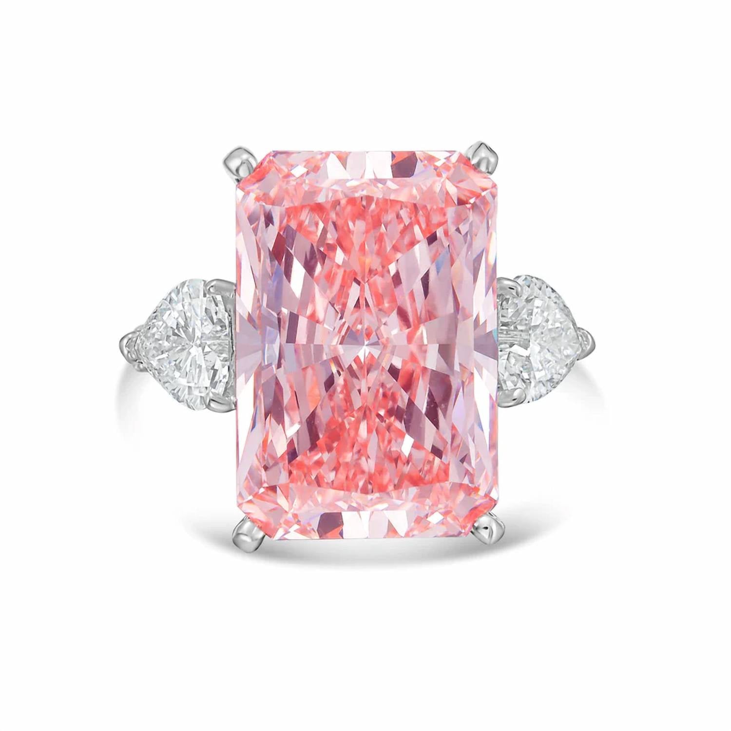 Diana M Jewels - Women's Radiant Lab-Grown Diamond Ring (12.00 Ct) - Luxe