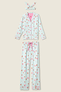 Pj Salvage - Ma Cherie 3 Piece Matching Flannel Set