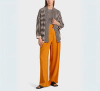 Marc Cain Pattern Mix Rethink Together Cardigan in black tan - women's cardigan