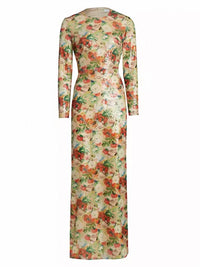 Rosetta Getty - Fitted Long Sleeves Dress