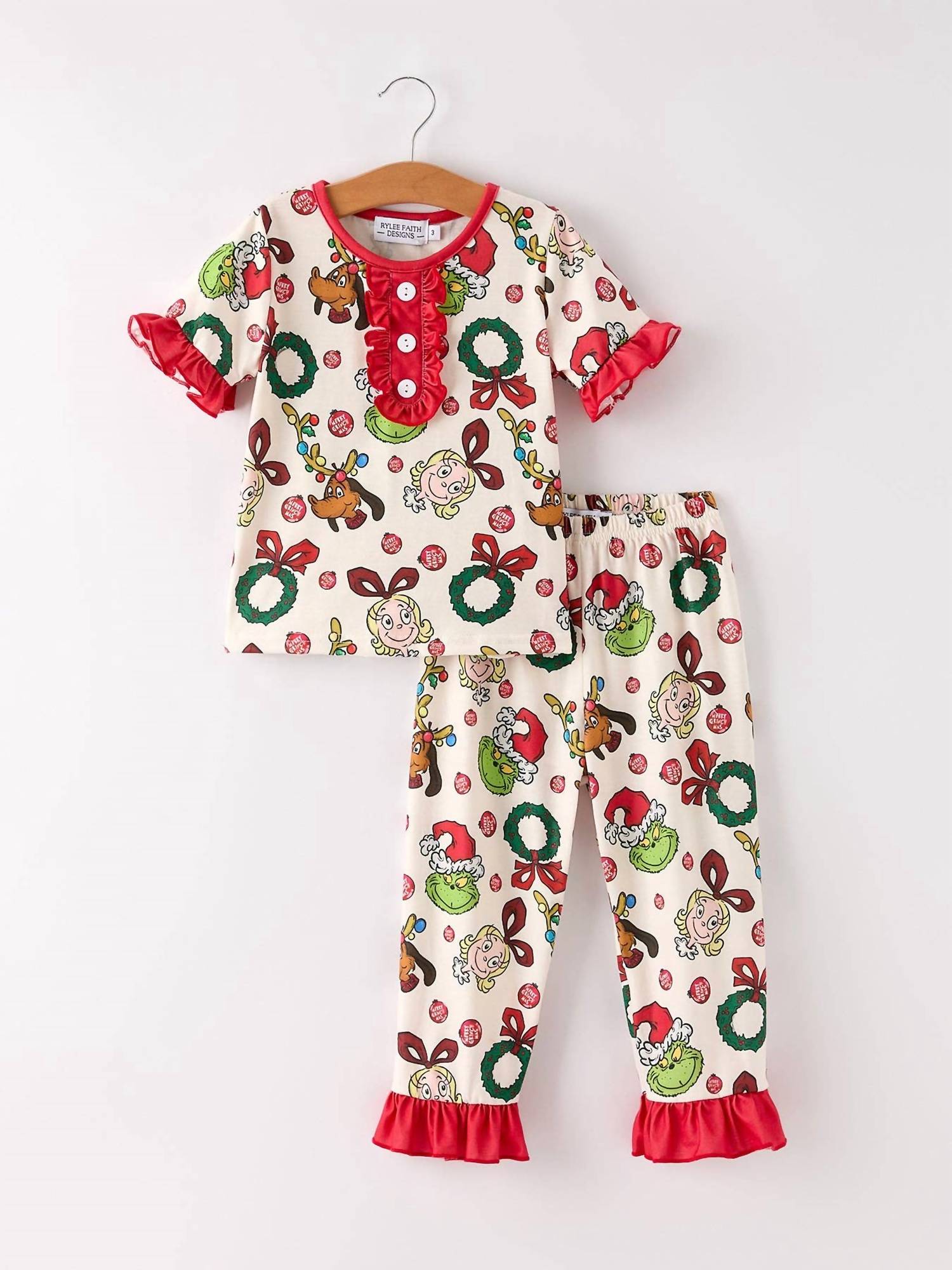 Rylee Faith Designs - Girls Whoville Pajama Set
