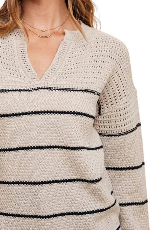 Anniewear - Britt V Neck Sweater