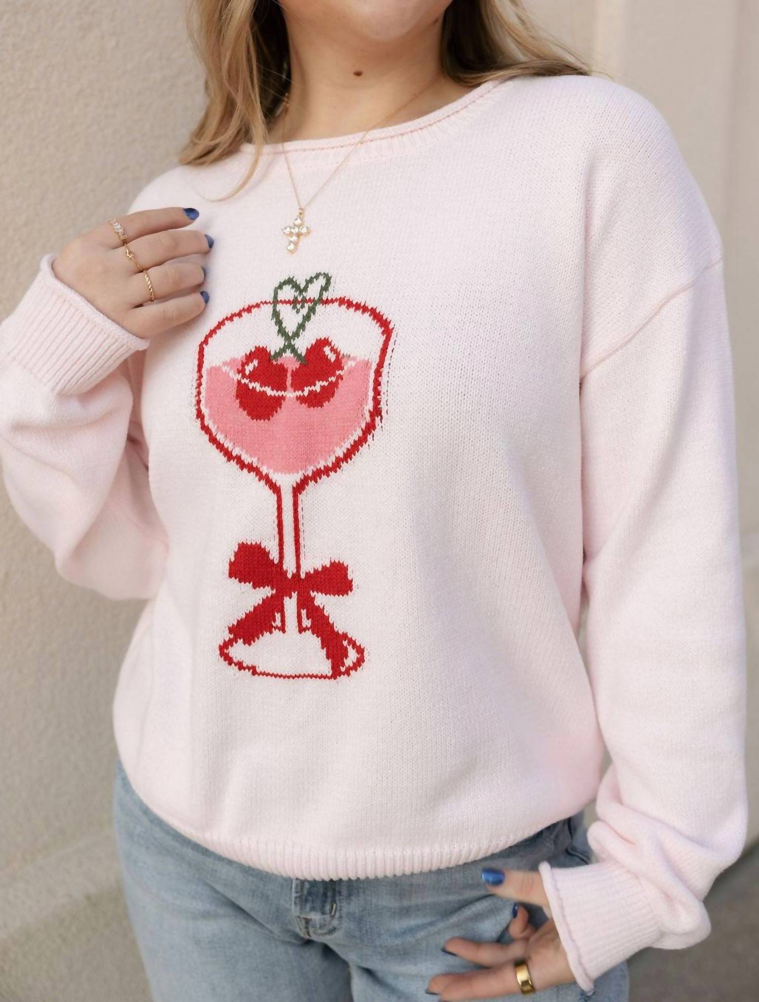 Sunday Edition - Valentine Martini Sweater