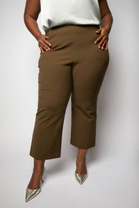 Vince - High Waist Crop Flare Pants - Plus