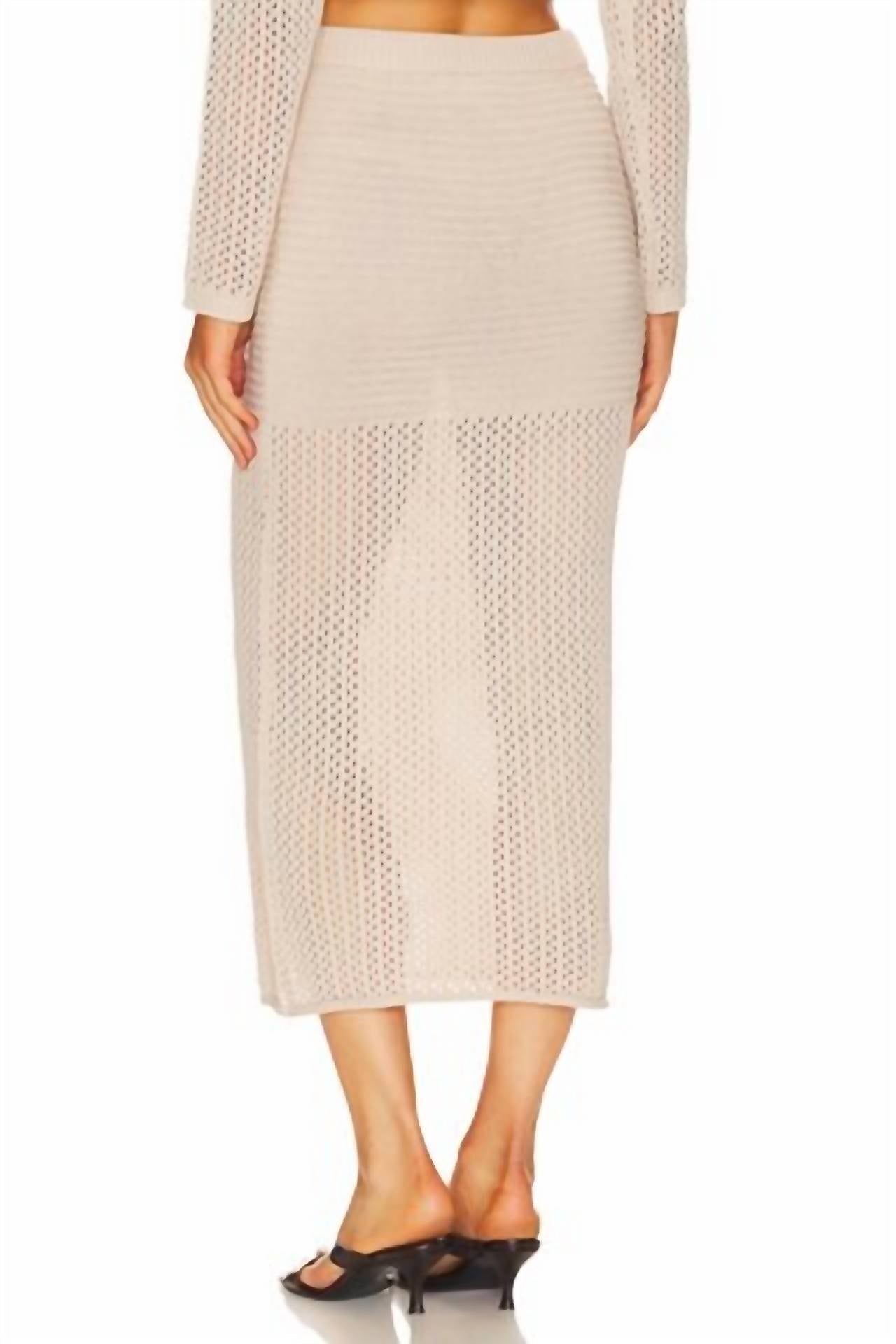 Line And Dot - Ry Skirt