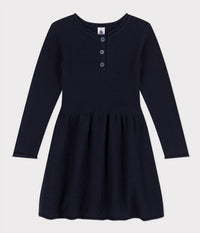 Petit Bateau - Longsleeve Knitted Dress