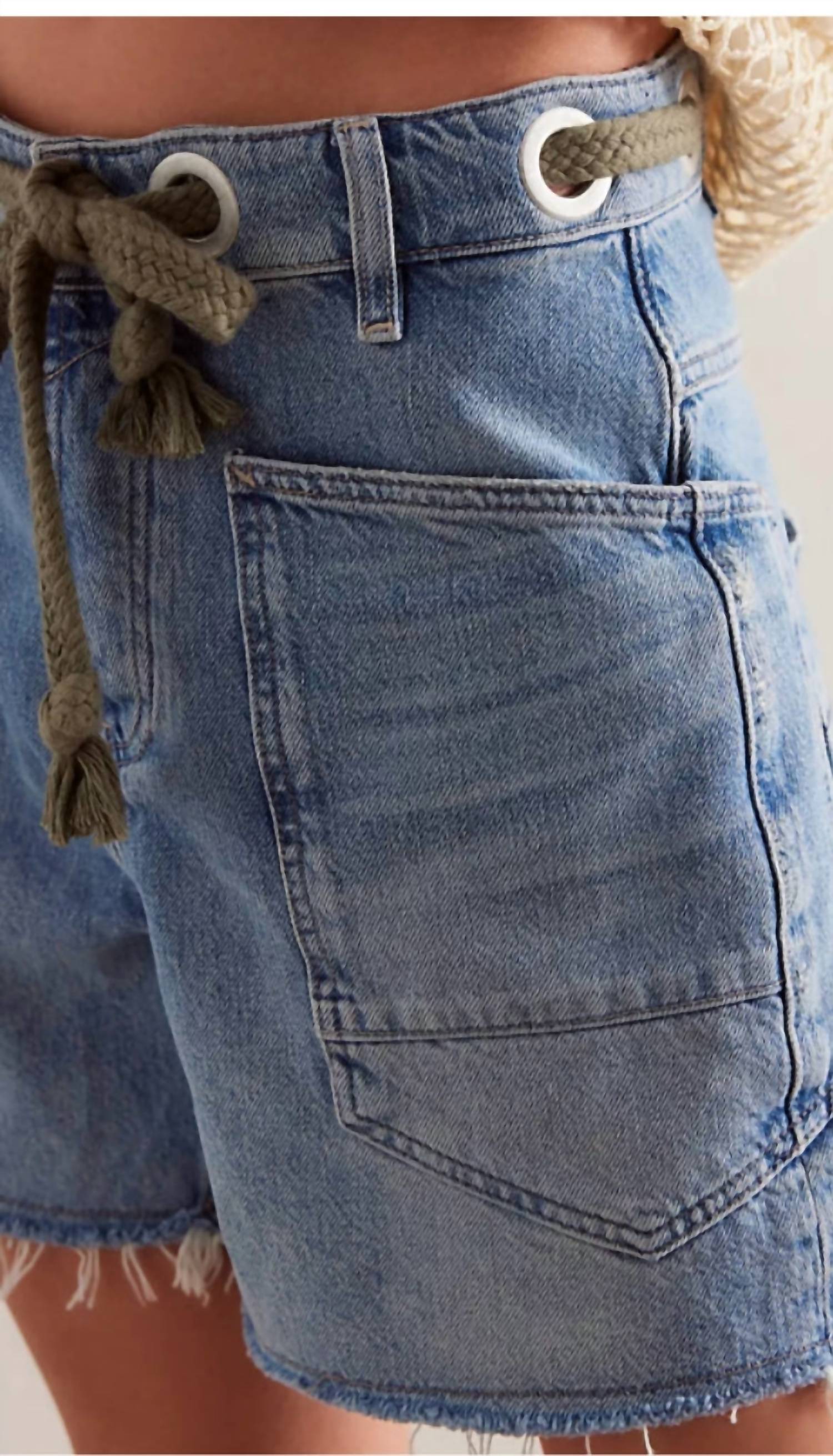 Free People - Moxie Slouchy Wide Fit Shorts