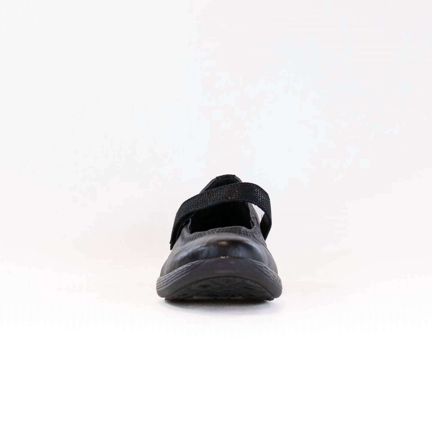 Fidelio Women's Hallux Hi-energy Mary Jane Sandal in black leather - women's sandal - alternate view