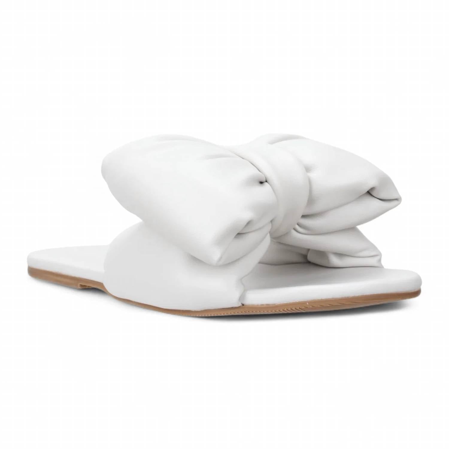 Bruno Menegatti - Women's Patti Super Bow Leather Flat Sandal