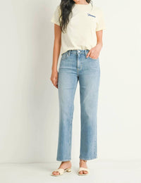 Just Black Denim - Stretchy Straight Jeans
