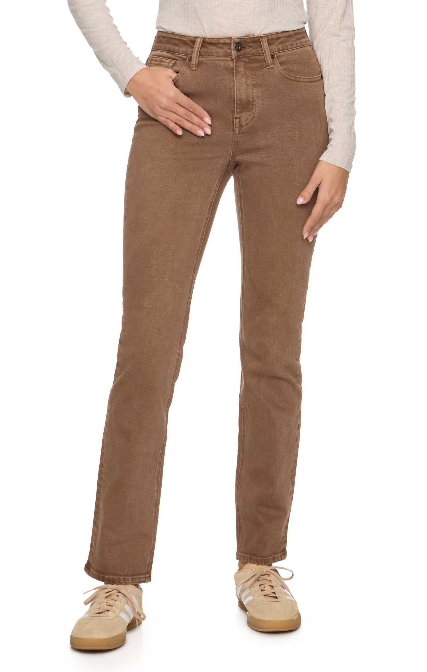 Flags & Anthem - Aldie High Rise Straight Jeans