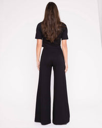 Ripley Rader - Ponte Knit Long Wide Leg Pants