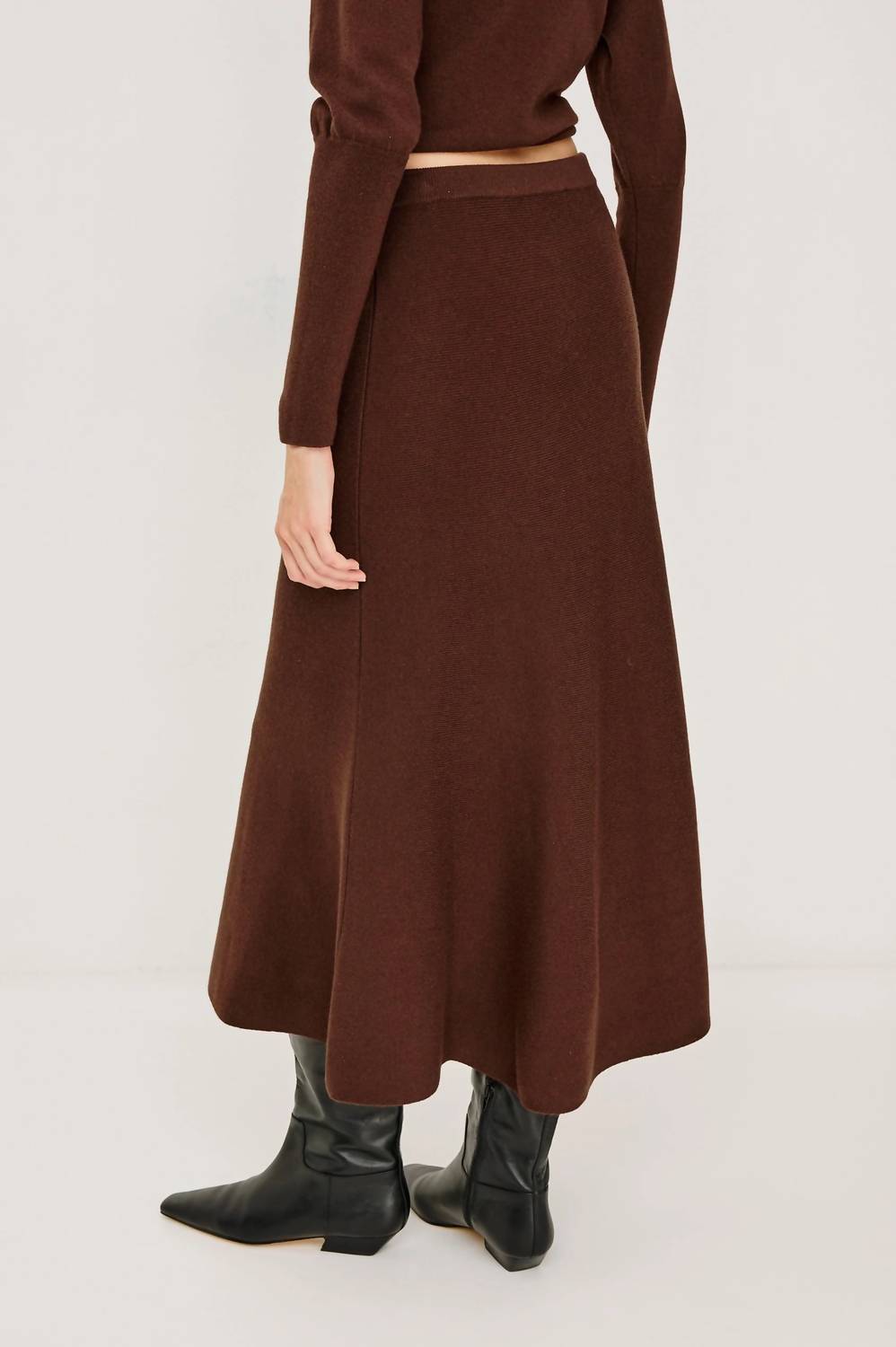 Rails Odita Skirt in bordeaux - women's skirt - detail view
