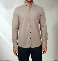 Stone Rose - Nova Micro Weave Shirt