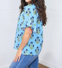 Layerz Clothing - Front-tie Bell Top