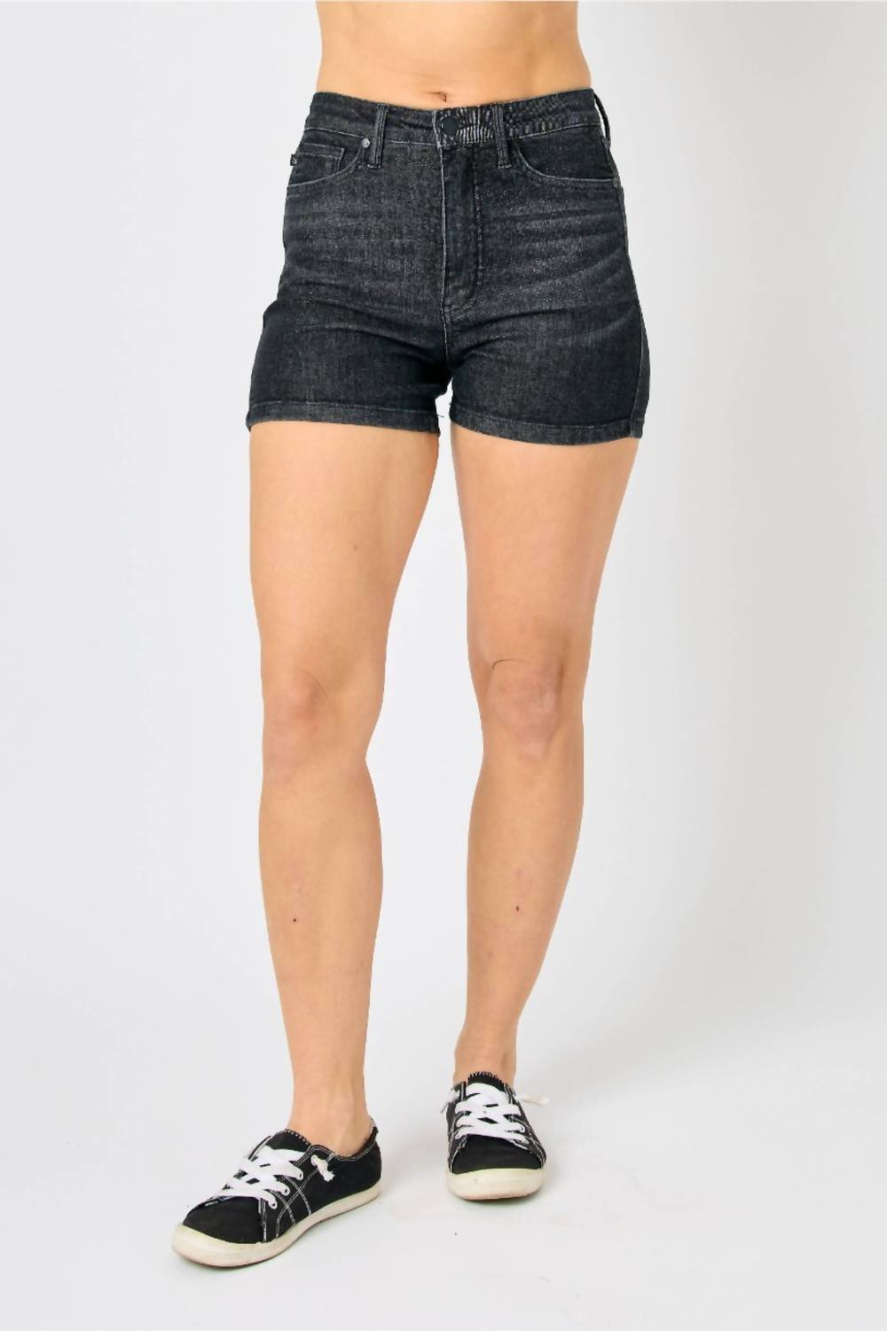 Judy Blue - High Waist Washed Shorts