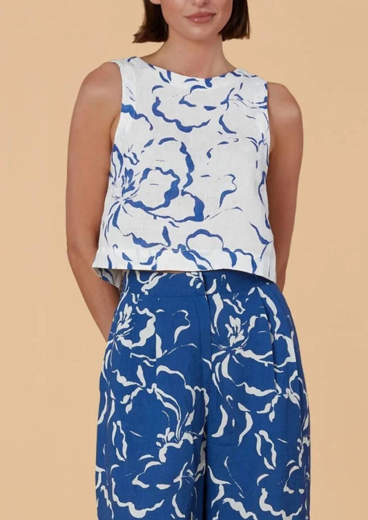 Olivia By Livro - Dani Abstract Floral Top