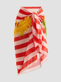 Verandah - Silk Cotton Pareo Skirt