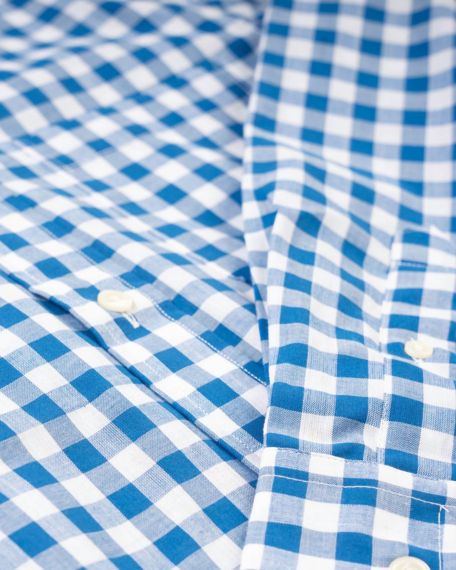 New England Shirt Company - Men's Madras Button Down Sport Shirt