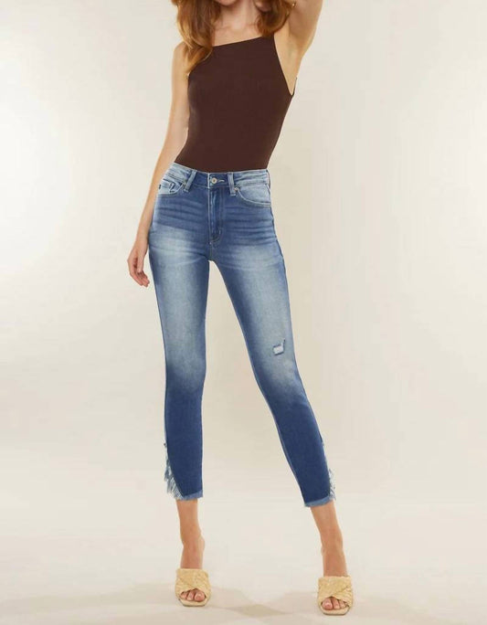 GENEVA HIGH RISE ANKLE SKINNY JEANS