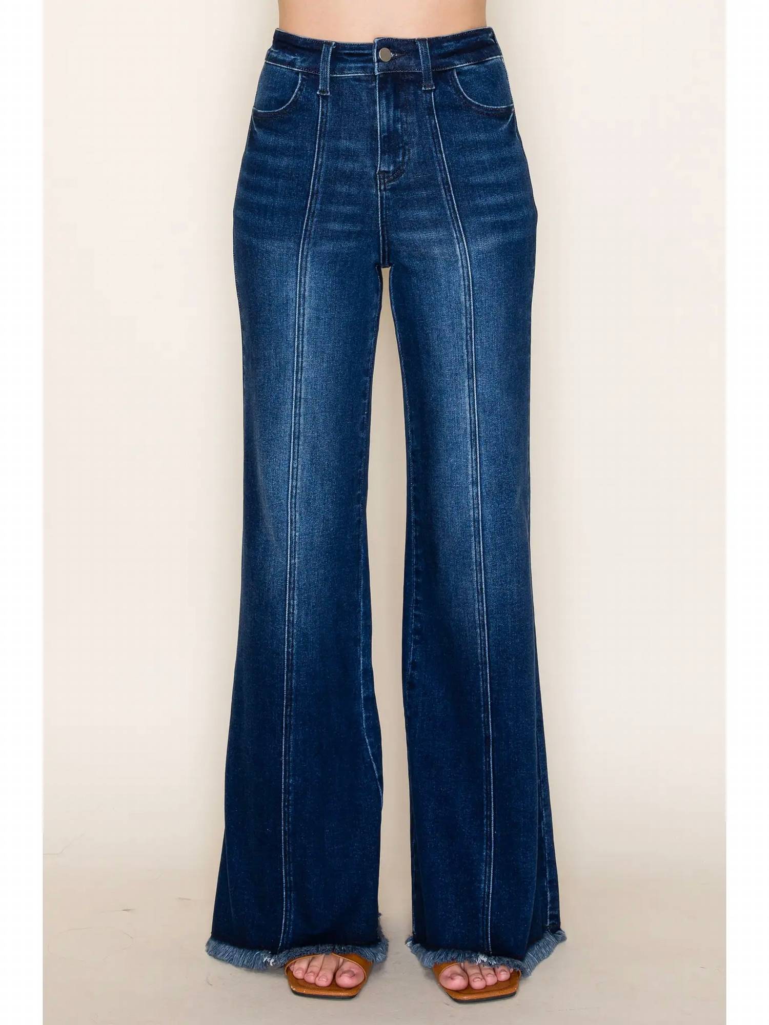 Wisteria Lane - Wide Leg Palazzo Jeans