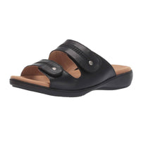 Trotters Women's Vale Sandal in black - women's sandal