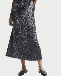 Saint Art - Nylah Teardrop Midi Skirt