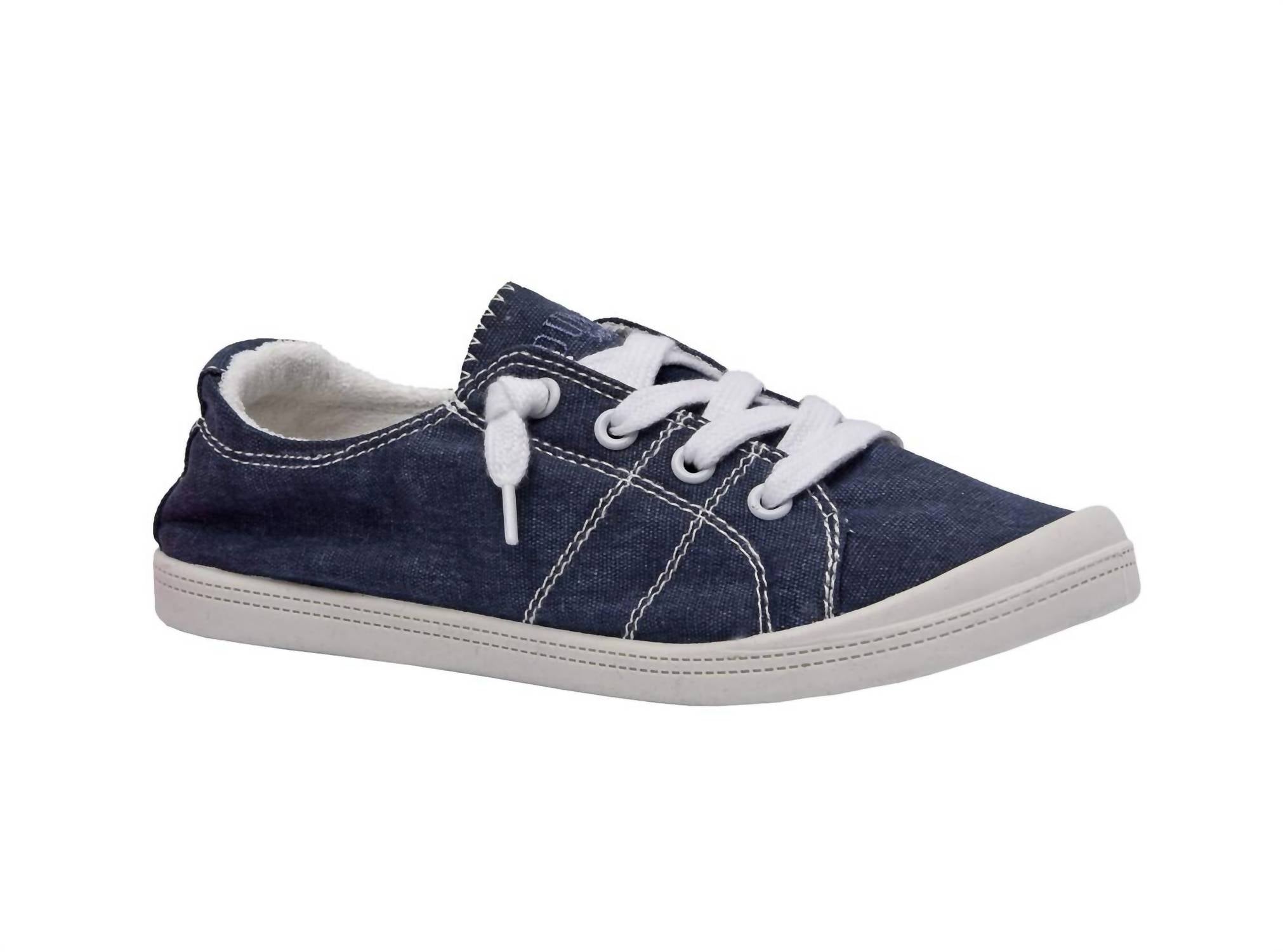 Dunes - Women's Reesa Canvas Slip On Shoes