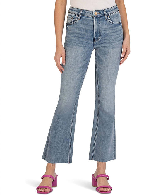 Kut From The Kloth - KELSEY HIGH RISE FAB AB ANKLE FLARE JEANS