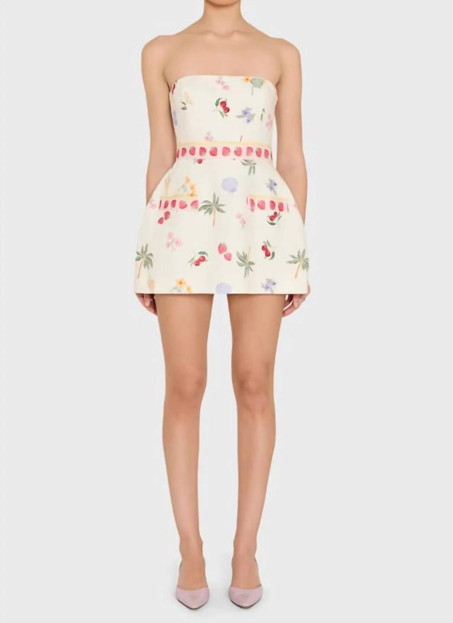 Amanda Uprichard - Strapless Bethany Romper