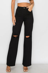 Lover Brand Fashion - Lover's High-Waist Wide Leg Jeans