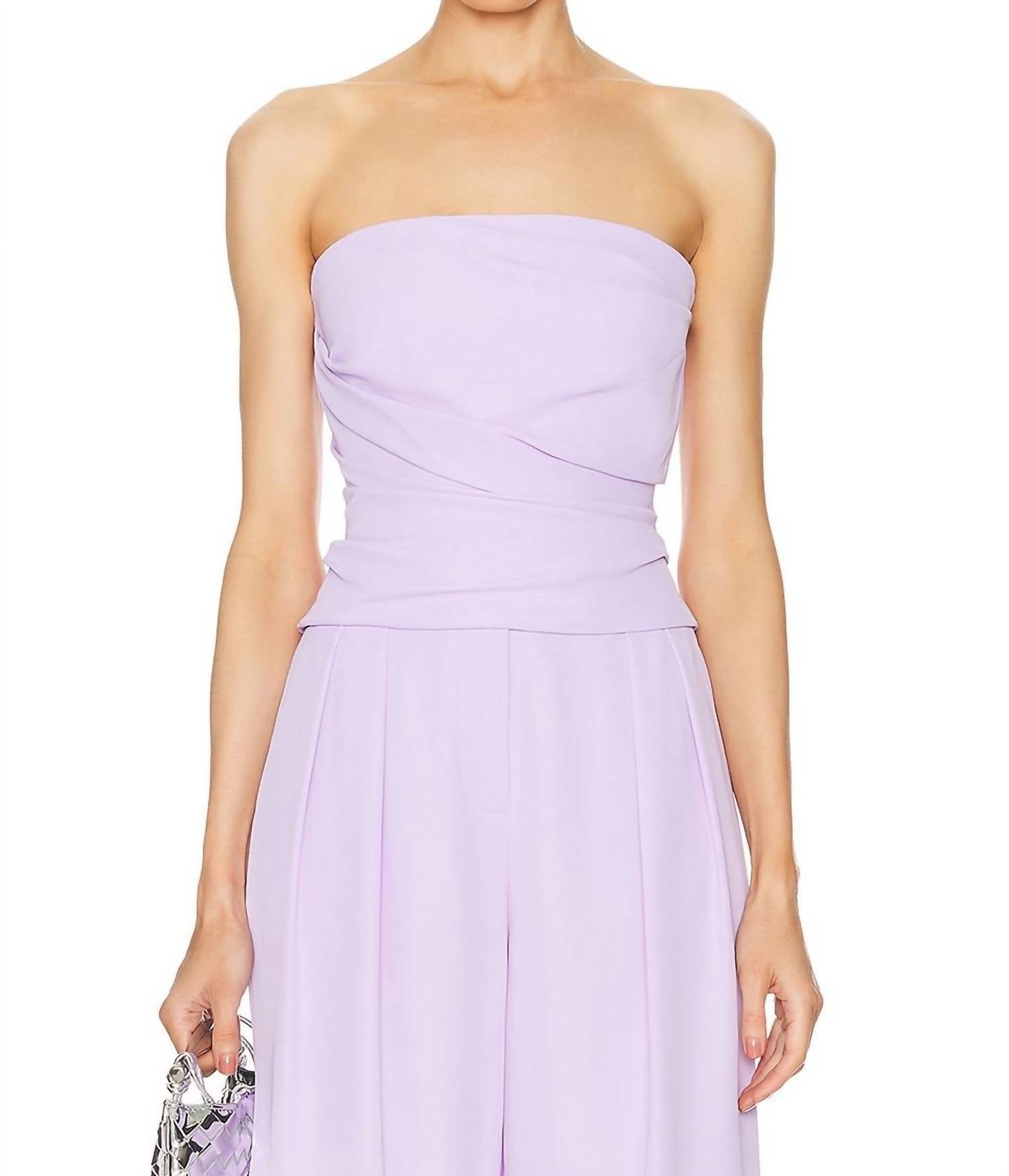 The Sei - Pleated Bustier Top