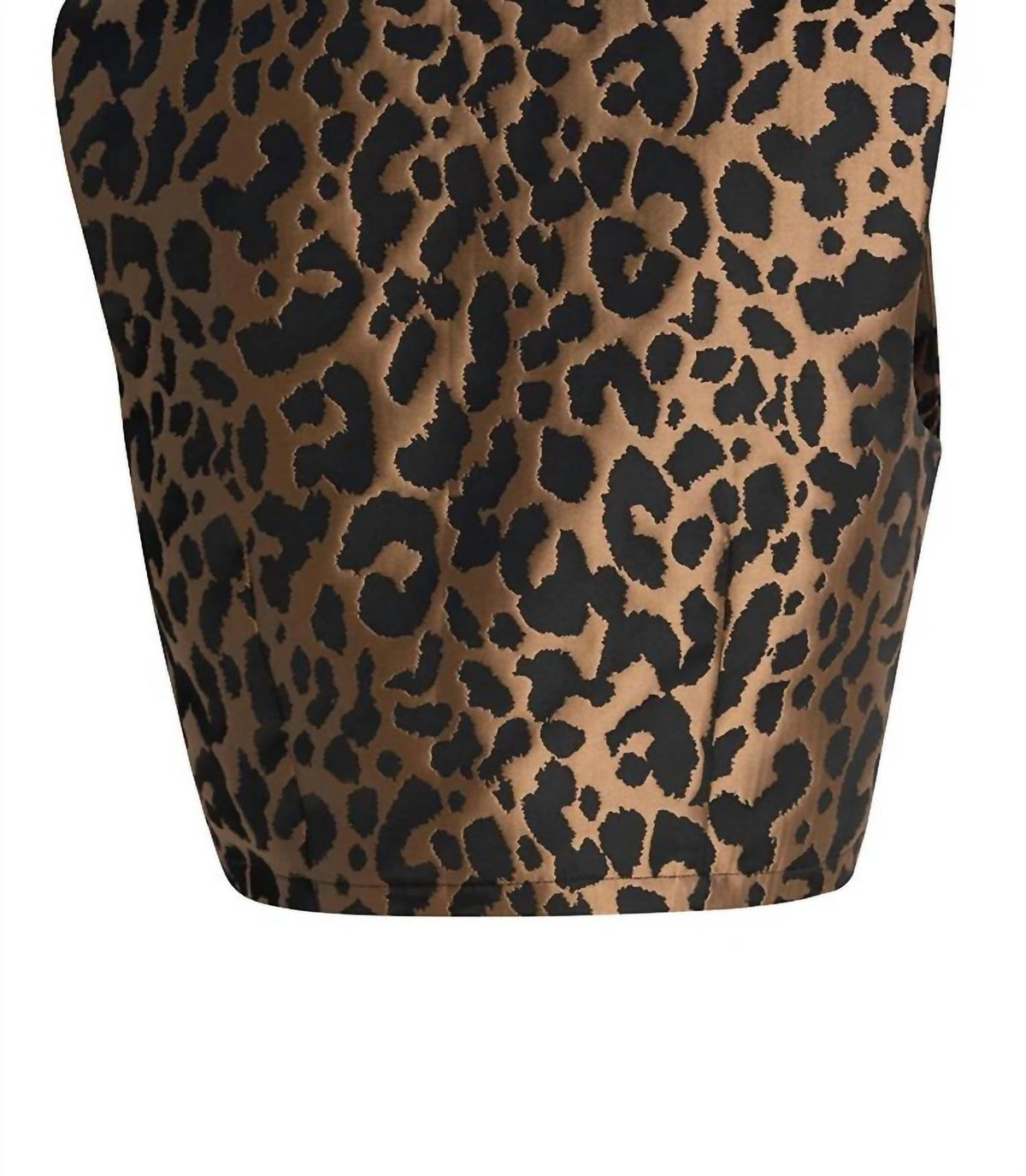 Circular Path - Crop Bustier Top