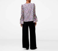 Alezzia Ely Jacquard Mix Top