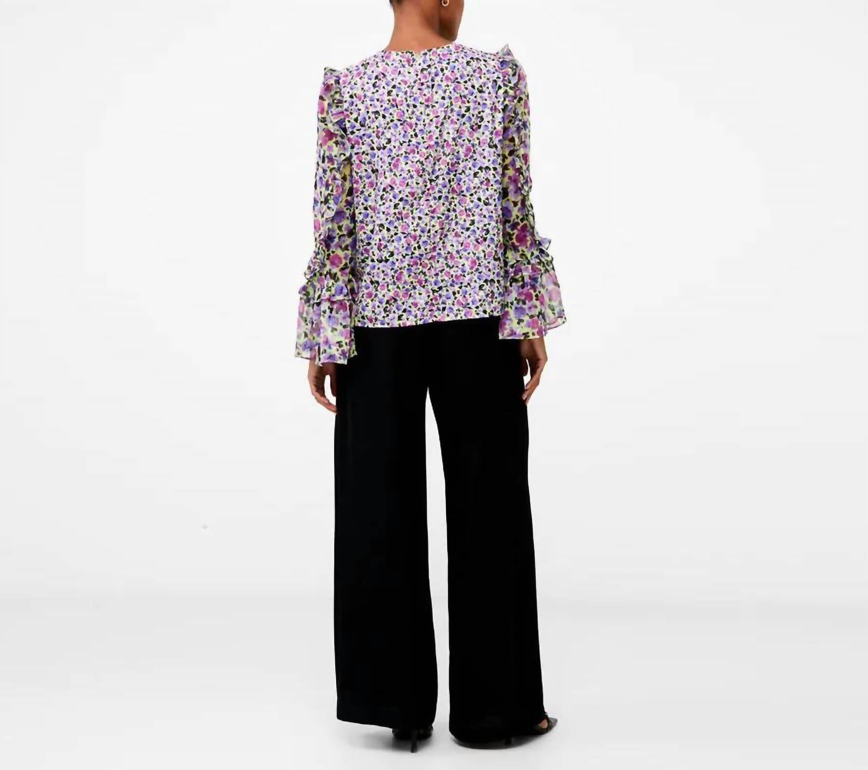 Alezzia Ely Jacquard Mix Top