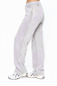 Mono B - Straight Leg Vintage Fleece Lounge Pants