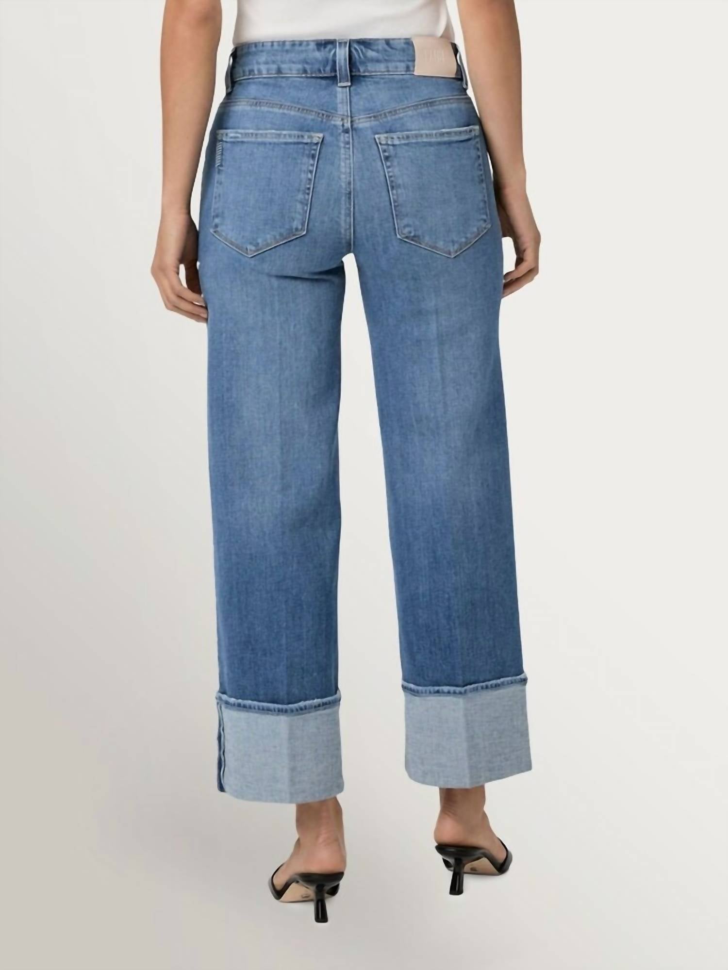 Paige - Sasha Ankle Wide Jeans