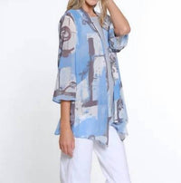 Multiples - Multiples Sheer Knit Jacket And Matching Tank Top