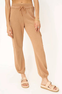 Project Social T - Raven Raw Edge Cargo Pant