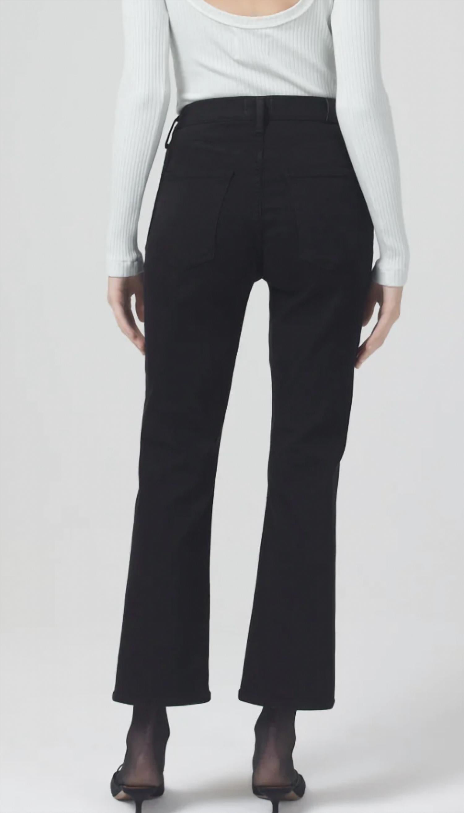 Citizens Of Humanity - Isola Cropped Bootcut Flare Jeans