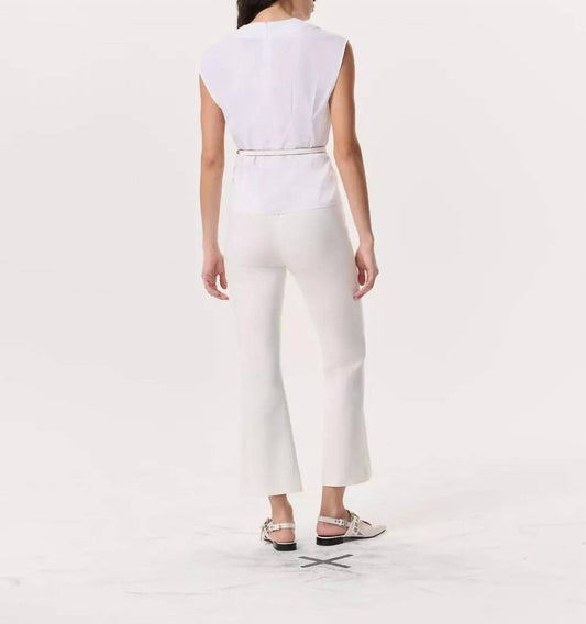 Rag & Bone - Ines V-neck Cotton Poplin Top