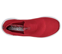 Skechers Women's Ultra Flex First Take Slip On Sneakers in red - women's sneaker - view 4