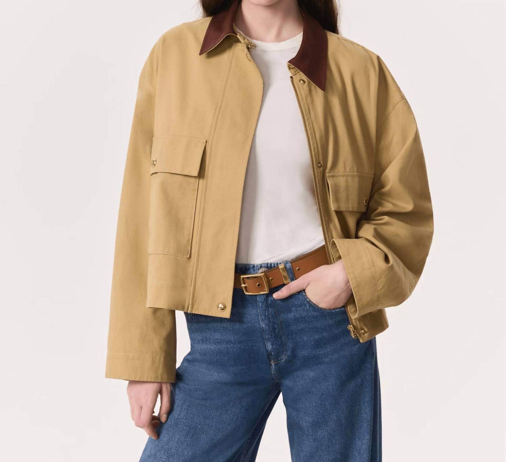 Rag & Bone - Nonie 2-in-1 Cotton Twill Jacket